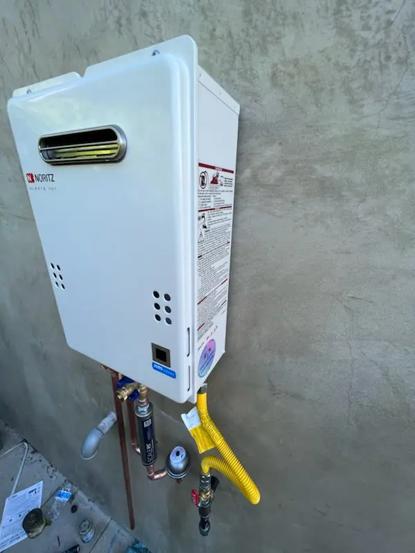 Tankless water heater installation for Copperhill homes